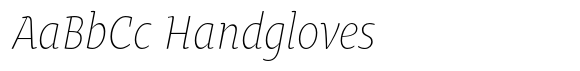 Oksana Text Narrow Light Italic image