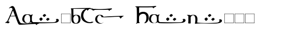 Edward's Uncial 1904 Italic image