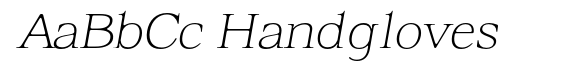 Refiost Soft Thin Expanded Italic image