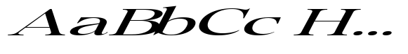 Pichellsio Medium Italic Extra Expanded image