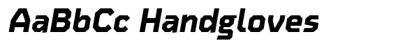 Oyko Extra Bold Italic image