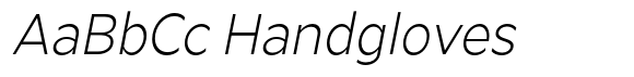 Arthura Thin Italic image