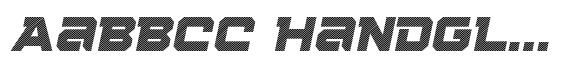 Squartiqa 4F Stripes Italic image