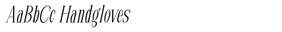 New Bight Extra Light Condensed Italic image