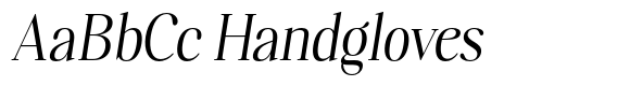 Polisha Reynold Italic Semi Condensed image
