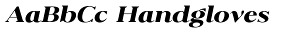 Eryndor Extra Bold Expanded Italic image