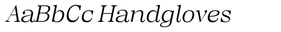 Regaris Plain Light High Italic image