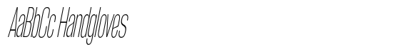 Grivon V02 Extra Light Ultra Condensed Slant image