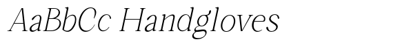 Romantic Editorial Thin Semi Condensed Slanted image