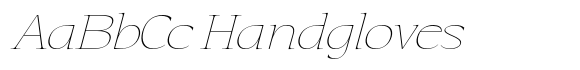 Eternal Collection Semi Condensed Thin Italic image