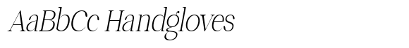 Gaslighter Soft ExtraLight SemiCondensed Italic image