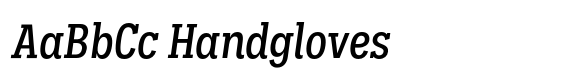 Palo Slab Condensed Medium Italic image