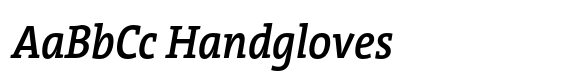TheSerif SemiCondensed SemiBold Italic image