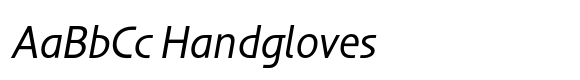 Jackipur Italic font sample