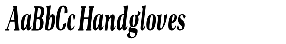 Night Queen Contrast Extra Condensed Italic image