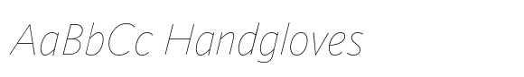 Forley Display Hairline Italic image