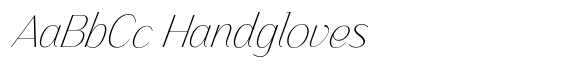 Finico Sans Thin Italic image