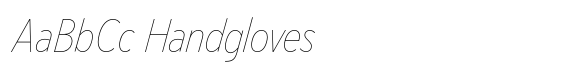 Limit Display Condensed Hairline Italic image