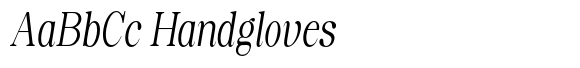 Soffline Ultra Condensed Light Italic image