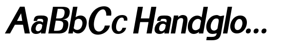 Homiled Extra Bold Slanted image
