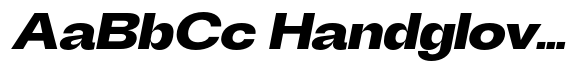 Degitan Extra Bold Italic Expanded image