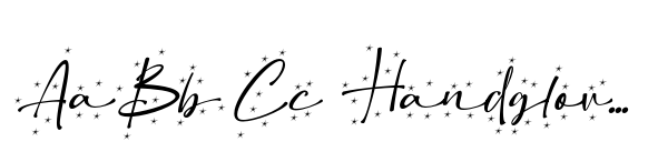 Christmas Snowflake Italic image