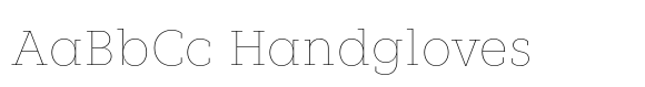 Fenomen Slab Hairline font sample