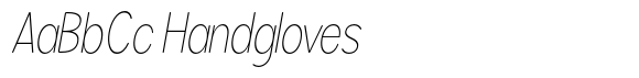 Brigife Soft Thin Condensed Italic image