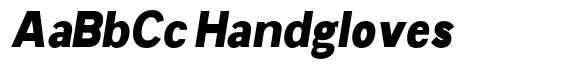 Radebin Black Condensed Slant image