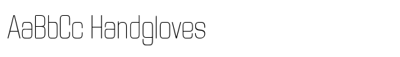 Rounvia Thin Condensed image