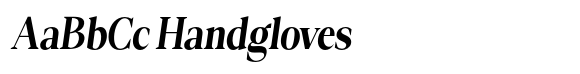 Gerdika Semi Condensed Slanted image