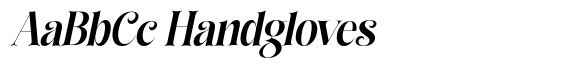 Glagter Bold Slant image