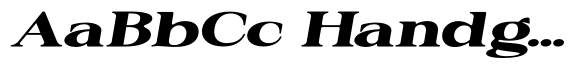 Audie Serif Audie Soft Cntr ExtraExpanded Italic image