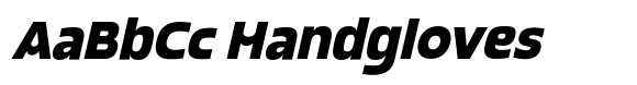 Gleh Bold Slanted image
