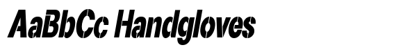 Gorvain Stencil Black Condensed Slanted image