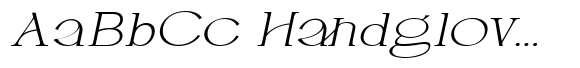 Calvoire Thin Expanded Italic image