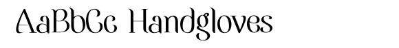 Orangerie Bold font sample