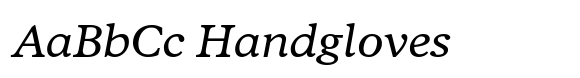Poynter Serif RE Italic image