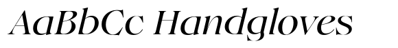 Fansan Display Light Italic image