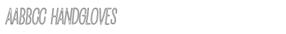 Penjoy Wax Outline Italic image
