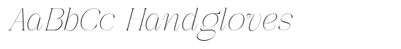 Galdertin Charetam Italic Thin Italic image