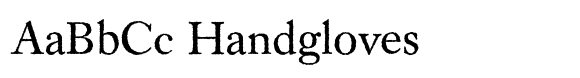 Caslon Rough H EF Regular image