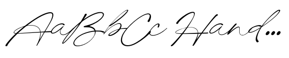 Merrys Handwritten Italic image