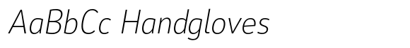 Salda XS Light Italic image