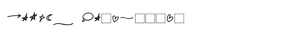 Softly Written Dingbats image