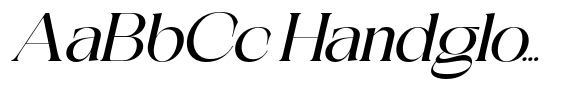 CKR Serif Medium Extra Expanded Slanted image