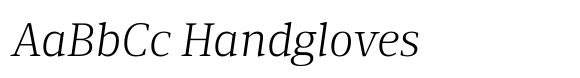 Foreday Serif Light Italic image