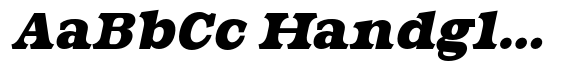 Vellmique Extra Black Expanded Italic image