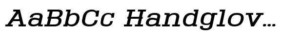 Montrex Slab Medium Expanded Italic image