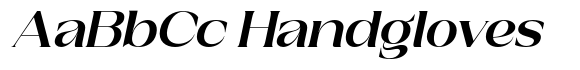 Aplenty Bold Expanded Italic image